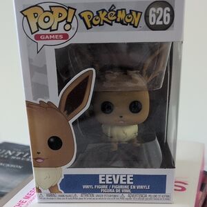 Funko Pop! Pokémon Eevee Vinyl Figure - Brown and White